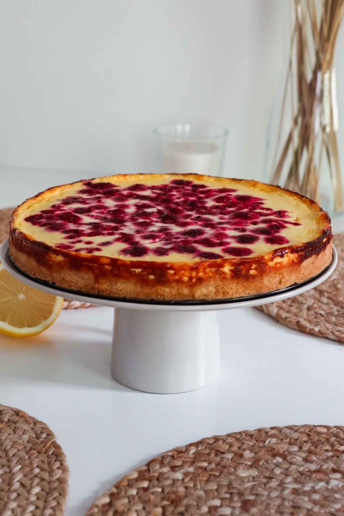 helppo vadelmapiirakka